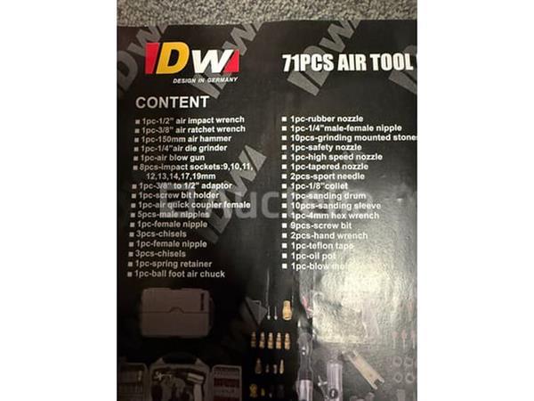 Grote foto 71 delige pneumatische gereedschaps set doe het zelf en verbouw onderdelen en accessoires