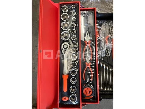 Grote foto 4 x gereedschapskist met 85 stuks gereedschap doe het zelf en verbouw onderdelen en accessoires