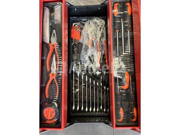 Grote foto 4 x gereedschapskist met 85 stuks gereedschap doe het zelf en verbouw onderdelen en accessoires