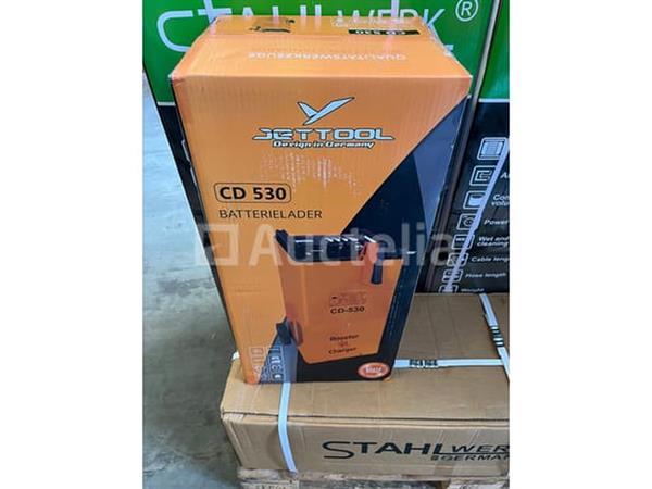 Grote foto jettool cd530 acculader 12 24v 16a 9500w doe het zelf en verbouw onderdelen en accessoires