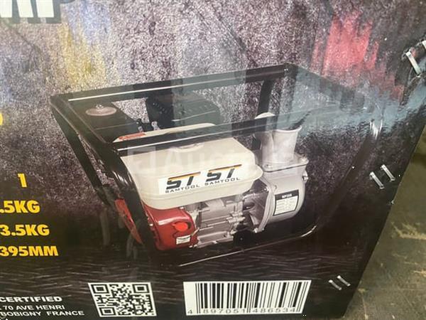 Grote foto benzine waterpomp 4 takt en evolution rage twin hand cirkelzaag doe het zelf en verbouw onderdelen en accessoires