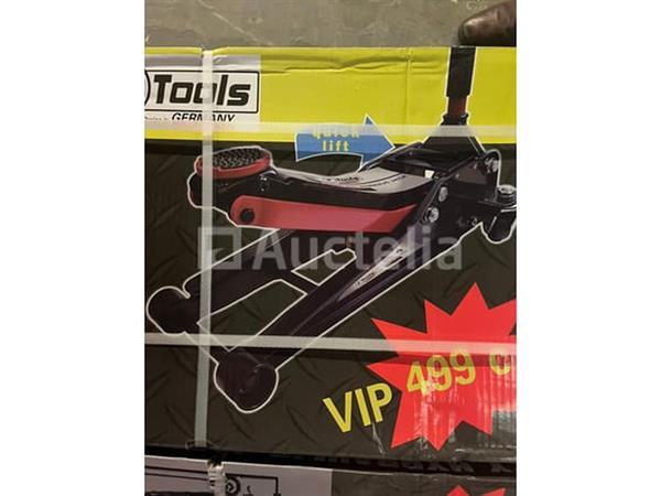 Grote foto extra lage garagekrik 4 ton en een 22 delige ringratel steeksleutel set 6 32mm doe het zelf en verbouw onderdelen en accessoires