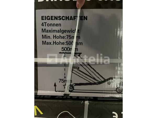 Grote foto extra lage garagekrik 4 ton en een 22 delige ringratel steeksleutel set 6 32mm doe het zelf en verbouw onderdelen en accessoires