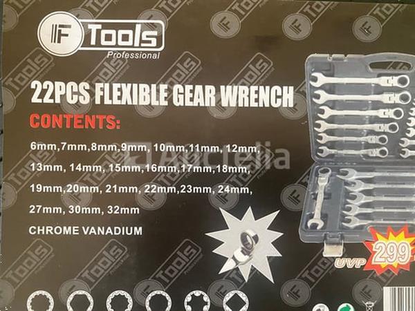 Grote foto extra lage garagekrik 4 ton en een 22 delige ringratel steeksleutel set 6 32mm doe het zelf en verbouw onderdelen en accessoires