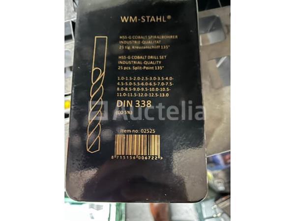 Grote foto cobalt metaalboren set in koffer tegelboren set sinter 101 delige hss boren set met titanium coatin doe het zelf en verbouw onderdelen en accessoires