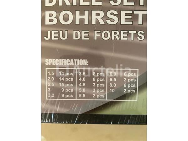 Grote foto cobalt metaalboren set in koffer tegelboren set sinter 101 delige hss boren set met titanium coatin doe het zelf en verbouw onderdelen en accessoires