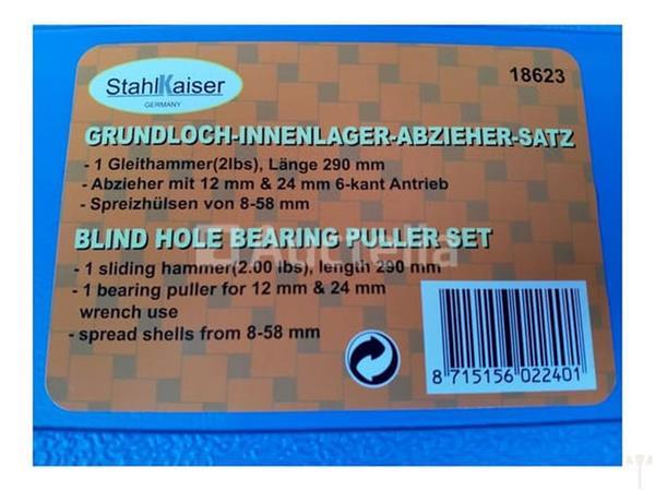 Grote foto zware doppenset met ratel 19 50 mm en stahlkaiser binnen en buitenlager trekkerset 10 delig doe het zelf en verbouw onderdelen en accessoires