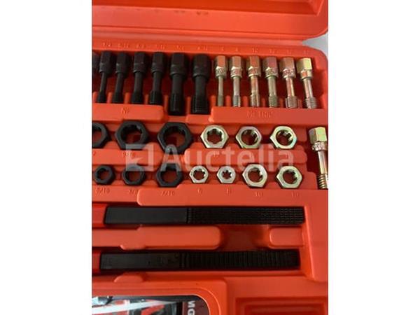 Grote foto tap en snij set 110tap en snijset 110 delig metrisch tungsten staal schroefdraad reparatieset tap en doe het zelf en verbouw onderdelen en accessoires