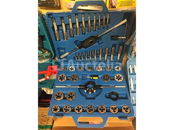 Grote foto tap en snij set 110tap en snijset 110 delig metrisch tungsten staal schroefdraad reparatieset tap en doe het zelf en verbouw onderdelen en accessoires