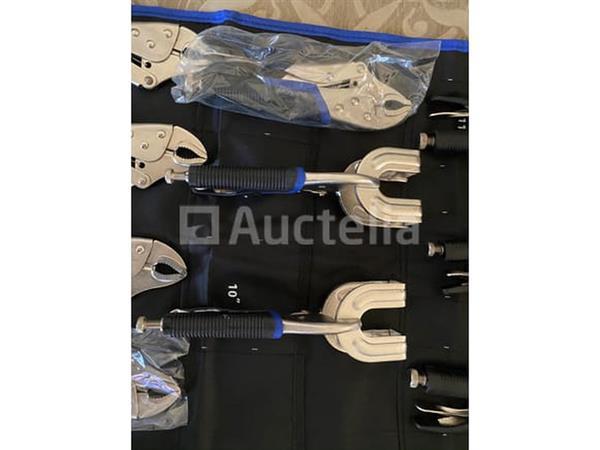 Grote foto 16 delige griptangen lastangen set en 50 delige sleutel set europese en engelse maten doe het zelf en verbouw onderdelen en accessoires