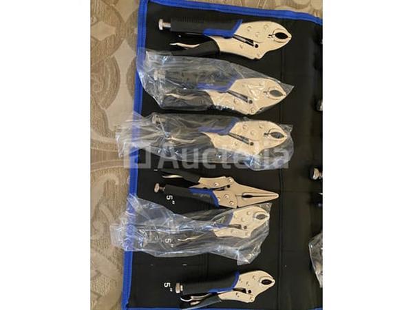 Grote foto 16 delige griptangen lastangen set en 50 delige sleutel set europese en engelse maten doe het zelf en verbouw onderdelen en accessoires