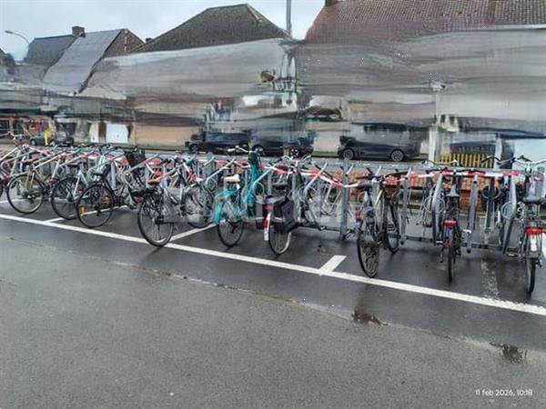 Grote foto partij van 22 gegalvaniseerde fietsenrekken forever 264 plaatsen doe het zelf en verbouw overige doe het zelf en verbouw