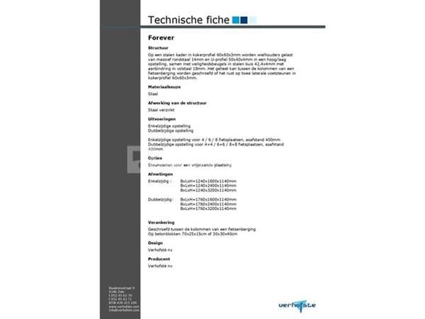 Grote foto partij van 22 gegalvaniseerde fietsenrekken forever 264 plaatsen doe het zelf en verbouw overige doe het zelf en verbouw