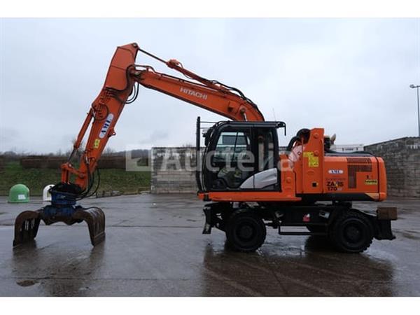 Grote foto hitachi zx170w 5b wielgraafmachine doe het zelf en verbouw kranen en graafmachines