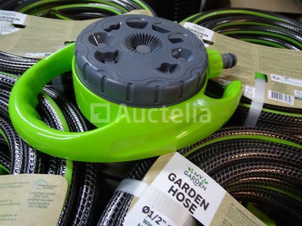 Grote foto 4 tuinslangen met accessoires 9 sproeiers sproeier doe het zelf en verbouw aanbouwdelen