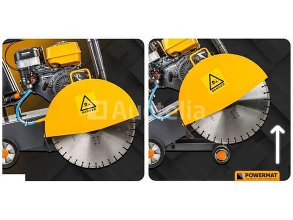 Grote foto thermisch gemonteerde betonzaag acfalte tuin en terras overige tuin en terras