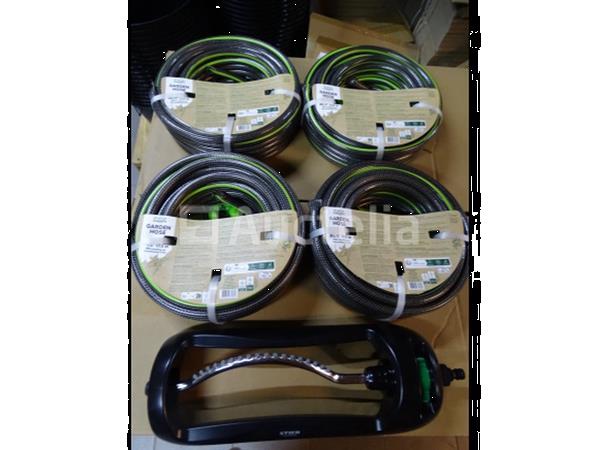 Grote foto 4 tuinslangen met accessoires oscillerende sproeier doe het zelf en verbouw aanbouwdelen