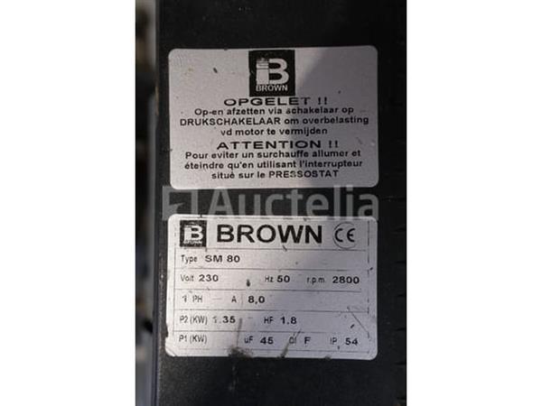 Grote foto brown sm80 compressor doe het zelf en verbouw compressors
