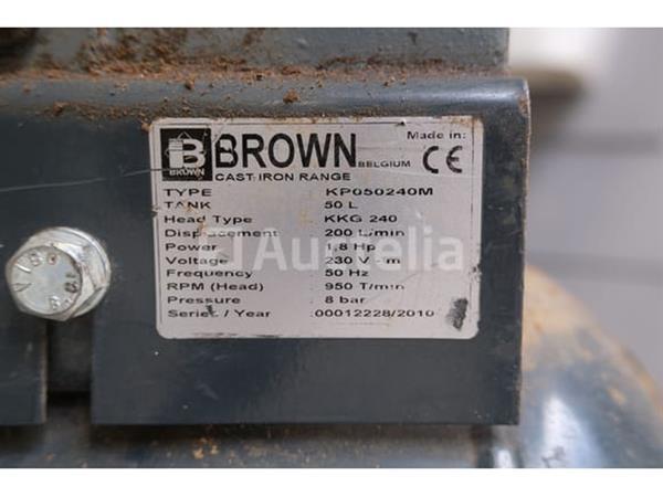 Grote foto brown sm80 compressor doe het zelf en verbouw compressors