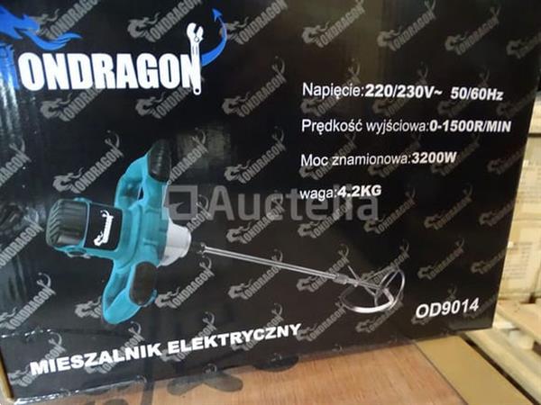 Grote foto elektrische mixer voor mortel pleister beton ondragon doe het zelf en verbouw gereedschappen en machines