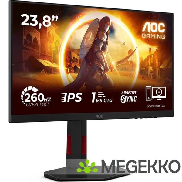 Grote foto aoc g4 24g4zr 23.8 full hd 260hz ips monitor computers en software overige computers en software