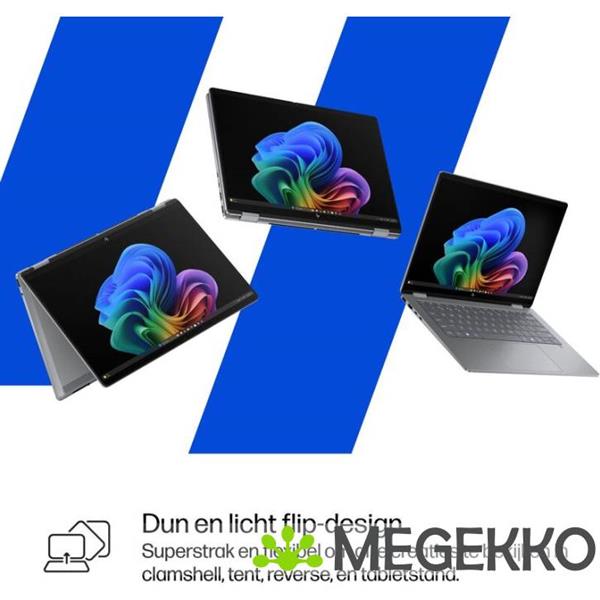 Grote foto hp omnibook x flipngai 14 fk0070nd copilot 14 amd ryzen ai 7 computers en software overige computers en software