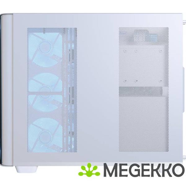 Grote foto aerocool p500c midi tower wit computers en software behuizingen en kasten