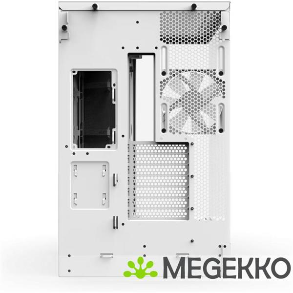 Grote foto nzxt h9 flow rgb white 2025 computers en software behuizingen en kasten