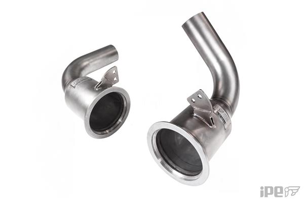 Grote foto porsche 992 911 turbo s ipe uitlaat auto onderdelen tuning en styling