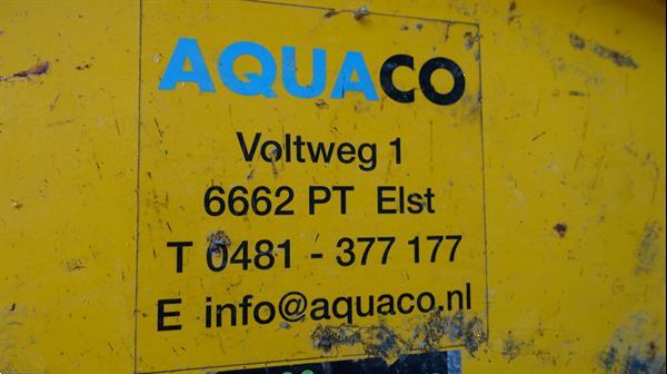 Grote foto aquaco hydraulische oprolbare haspels met slang en sproeiers tuin en terras overige tuin en terras