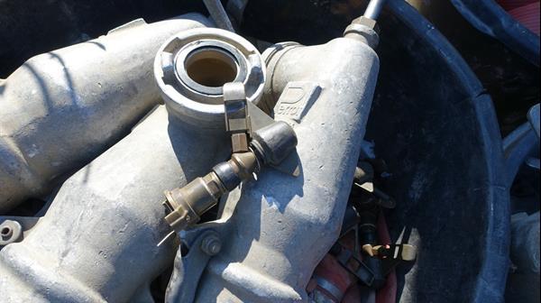 Grote foto aquaco hydraulische oprolbare haspels met slang en sproeiers tuin en terras overige tuin en terras