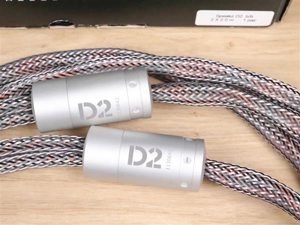 Grote foto ansuz acoustics speakz d2 diamond high end audio speaker cables 2 0 metre audio tv en foto onderdelen en accessoires