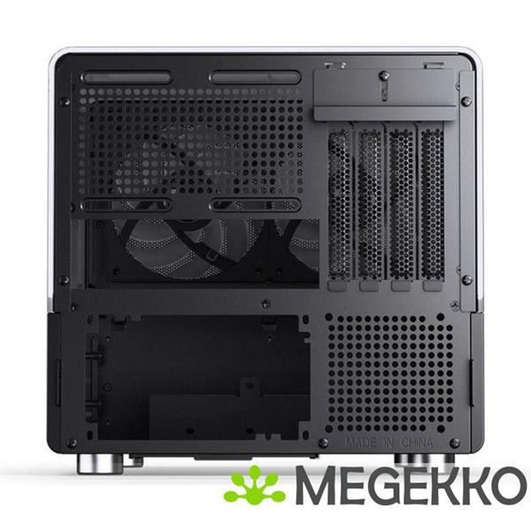 Grote foto jonsbo v12 black computers en software behuizingen en kasten