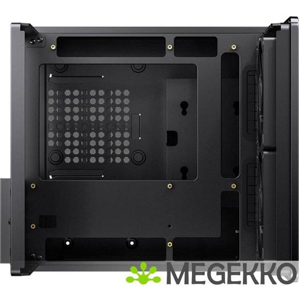 Grote foto jonsbo v12 black computers en software behuizingen en kasten