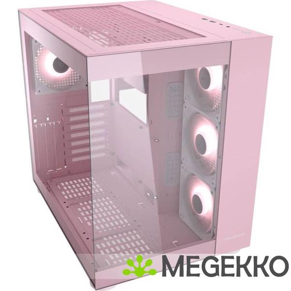 Grote foto cougar gaming fv150 rgb midi tower roze computers en software behuizingen en kasten