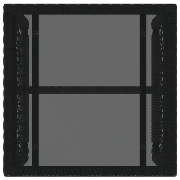 Grote foto vidaxl buitenmeubelset met kussen 3 pcs zwart en wit tuin en terras tuinmeubelen