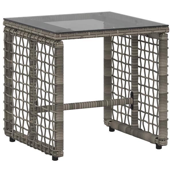 Grote foto vidaxl buitenmeubelset met kussen staal tuin en terras tuinmeubelen