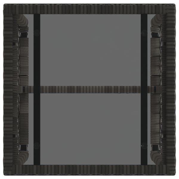 Grote foto vidaxl buitenmeubelset met kussen 3 pcs grijs tuin en terras tuinmeubelen