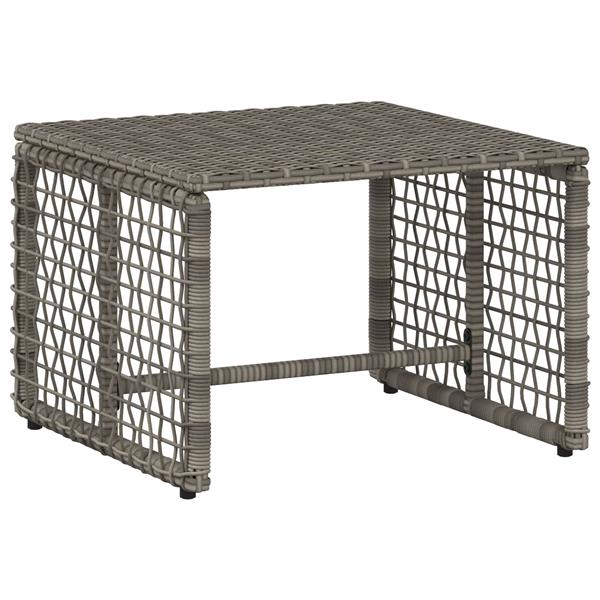 Grote foto vidaxl buitenmeubelset met kussen 5 pcs grijs tuin en terras tuinmeubelen