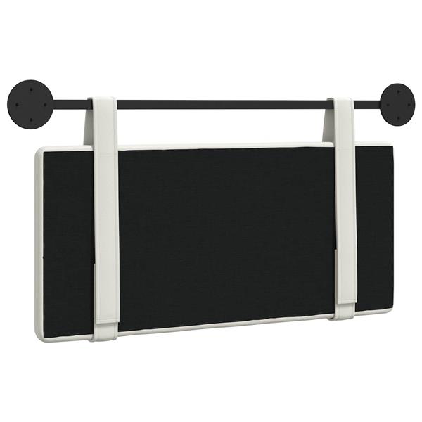 Grote foto vidaxl hangend hoofdeinde wandgemonteerd wit 80 cm nep leer antiek en kunst stoelen en banken