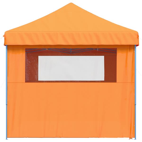 Grote foto vidaxl partytent oranje 292 x 580 x 315 cm oxford stof tuin en terras overige tuin en terras