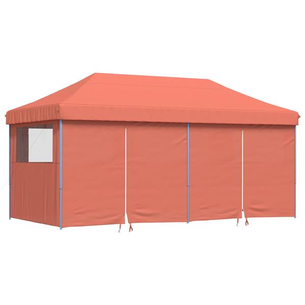 Grote foto vidaxl partytent terracotta 292 x 580 x 315 cm oxford stof tuin en terras overige tuin en terras
