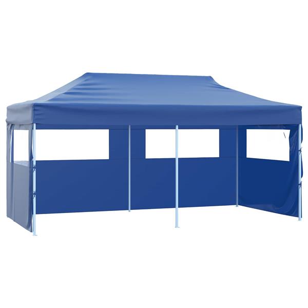 Grote foto vidaxl partytent blauw 291 x 580 x 315 cm oxford stof tuin en terras overige tuin en terras