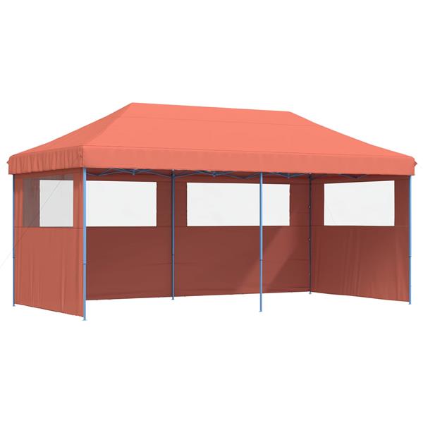 Grote foto vidaxl partytent terracotta 292 x 580 x 315 cm oxford stof tuin en terras overige tuin en terras