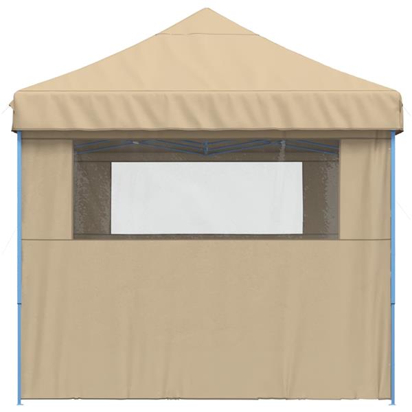 Grote foto vidaxl partytent beige 292 x 580 x 315 cm oxford stof tuin en terras overige tuin en terras
