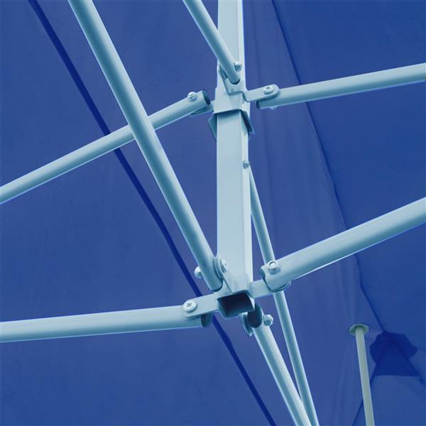 Grote foto vidaxl partytent blauw 291 x 580 x 315 cm oxford stof tuin en terras overige tuin en terras