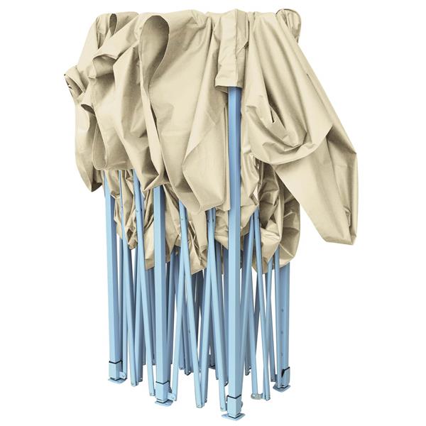 Grote foto vidaxl partytent cr me 291 x 580 x 315 cm oxford stof tuin en terras overige tuin en terras