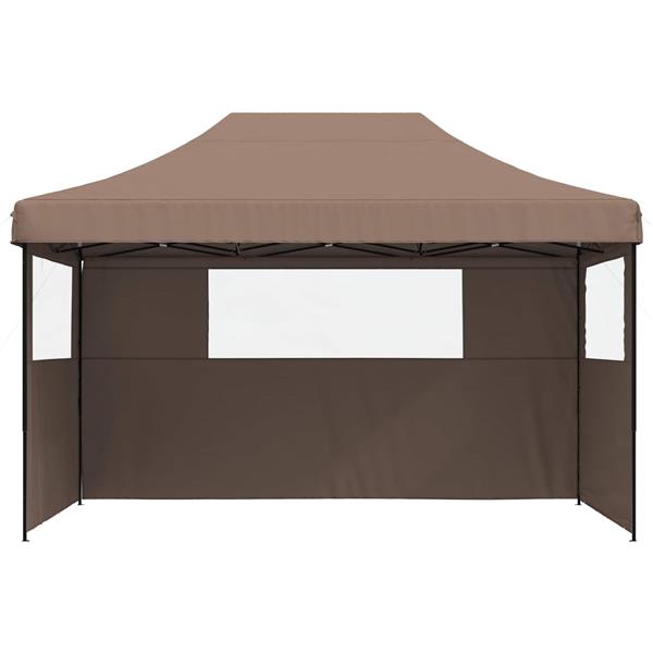 Grote foto vidaxl partytent bruin 292 x 440 x 315 cm oxford stof tuin en terras overige tuin en terras