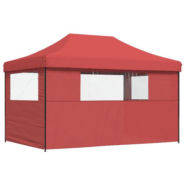 Grote foto vidaxl partytent bordeauxrood 292 x 440 x 315 cm oxford stof tuin en terras overige tuin en terras