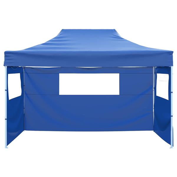 Grote foto vidaxl partytent blauw 291 x 431 x 315 cm oxford stof tuin en terras overige tuin en terras